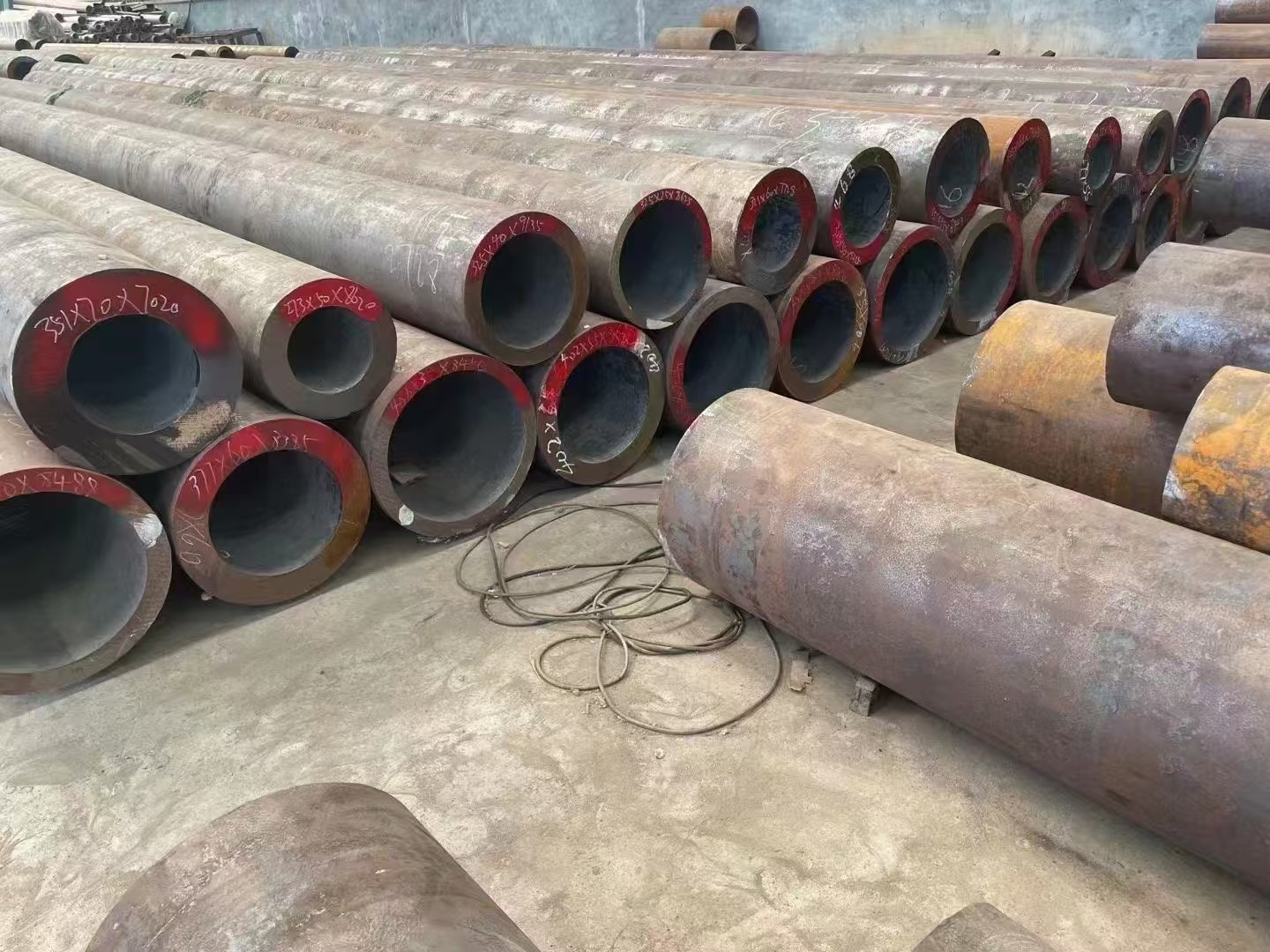 岳阳市无缝钢管切割定尺切割加工Q355D高强度板材 - 排名